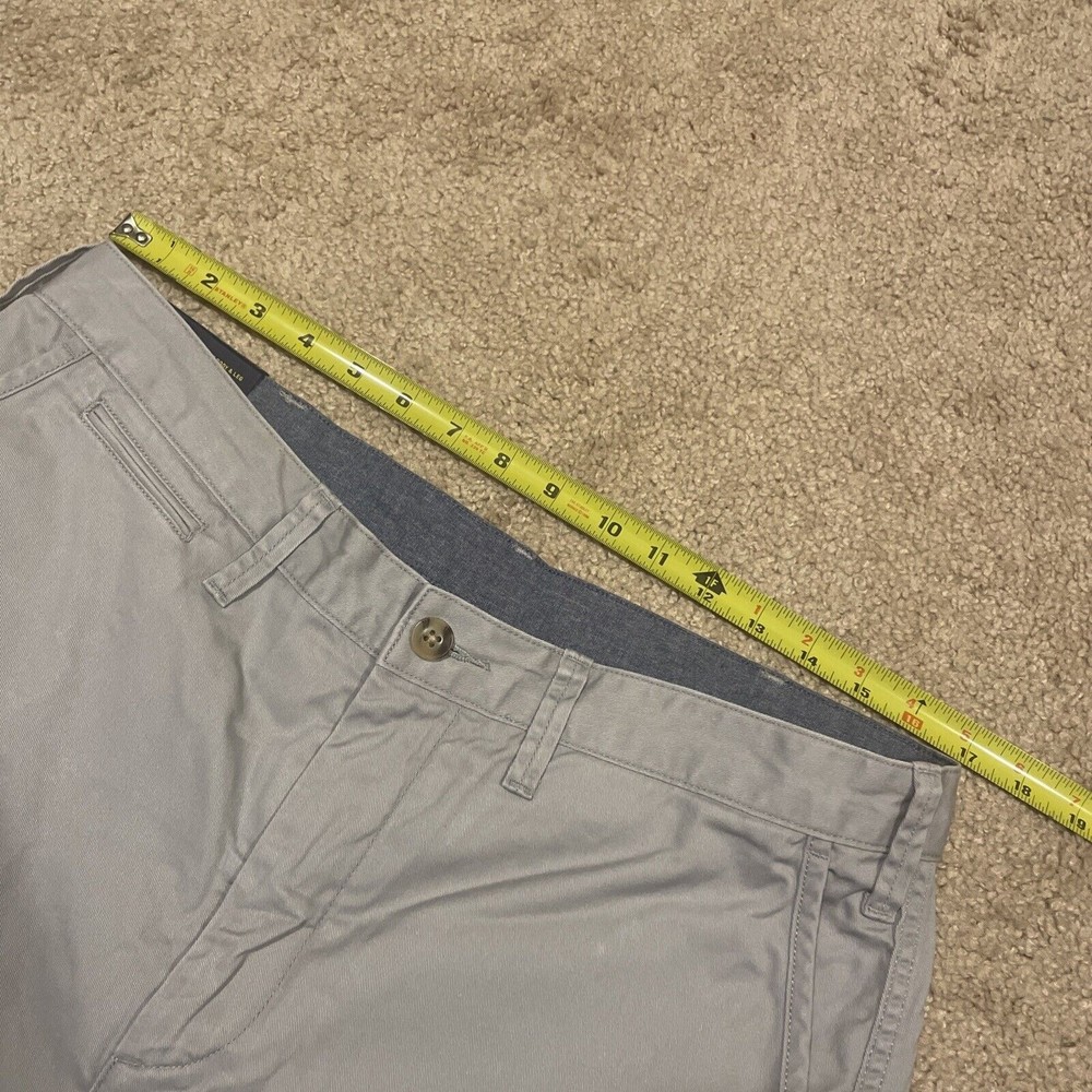 Men's POLO RALPH LAUREN Gray Chino Shorts NWT NEW Relaxed Fit 10" Size 33 - Picture 4 of 7